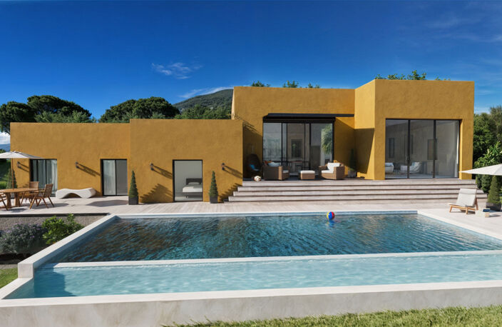 Terrain à bâtir 1700 m2 avec permis accordé   Projet villa c — photo 3