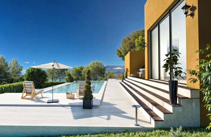 Terrain à bâtir 1700 m2 avec permis accordé   Projet villa c — photo 4