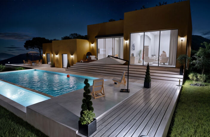 Terrain à bâtir 1700 m2 avec permis accordé   Projet villa c — photo 5