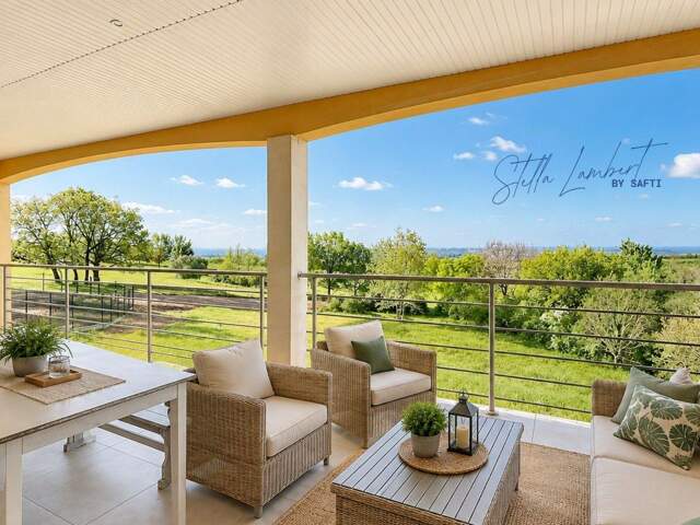 Superbe maison avec vue dégagée sur les hauteurs de Castelnau-d'Estrétefonds — photo du bien