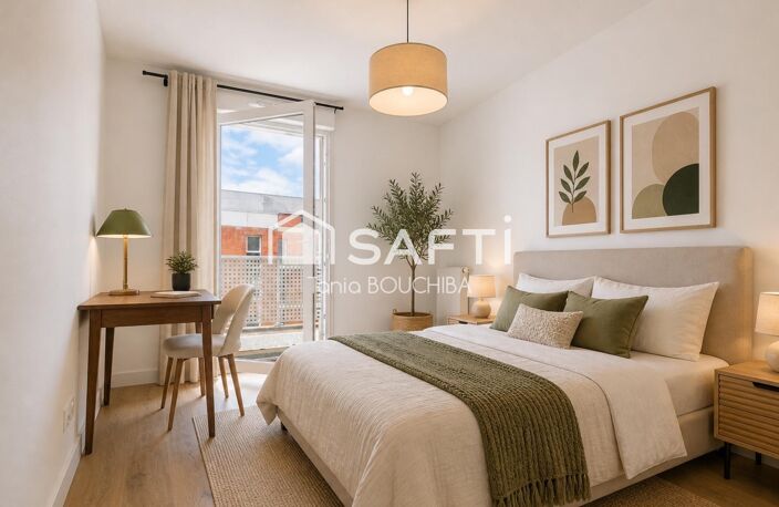 T3 neuf avec balcon et double parking — photo 5