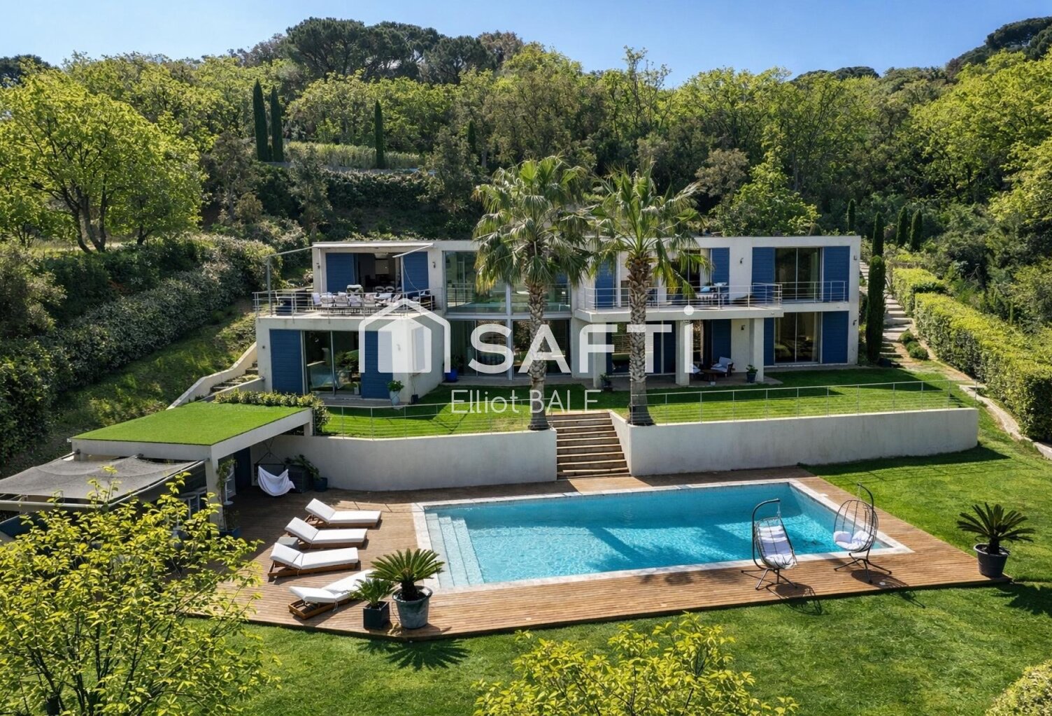 Villa contemporaine à 500 m de L'Escalet — photo 1