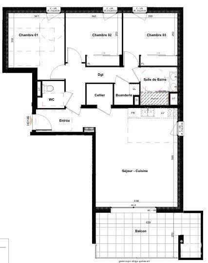 Vente Appartement 4 pièces - Photo 5
