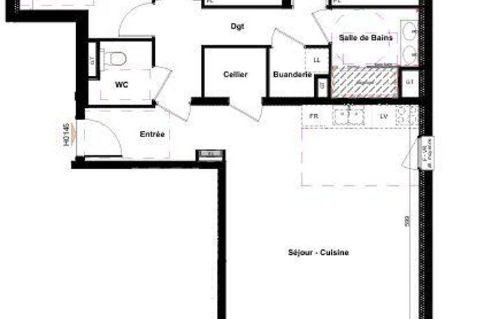 Vente Appartement 4 pièces — photo 4