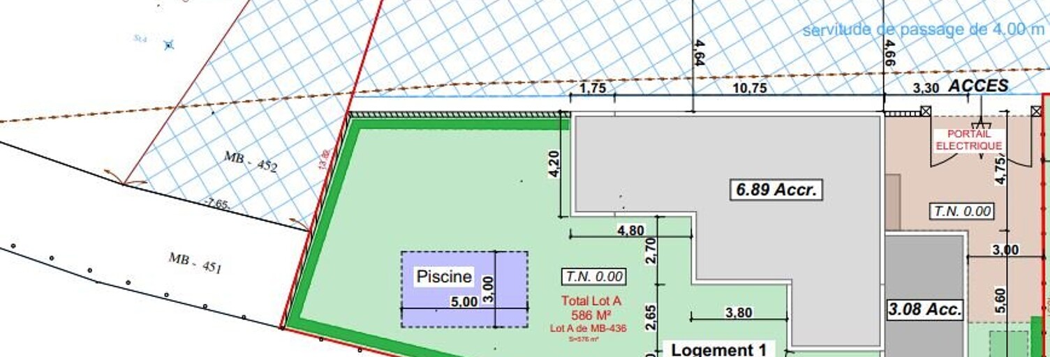Terrain  610 m² à vendre à Agde (34300)