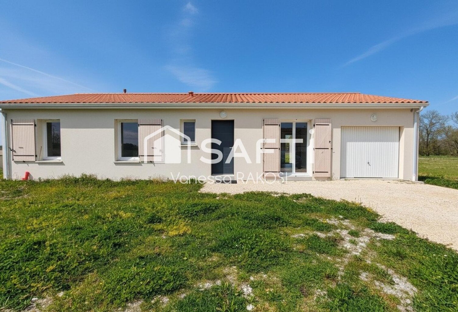 MAISON PLAIN PIED RECENTE 92 M² 3 CHAMBRES + GARAGE + JARDIN — photo 1