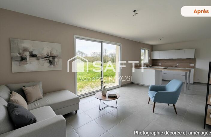 MAISON PLAIN PIED RECENTE 92 M² 3 CHAMBRES + GARAGE + JARDIN — photo 3