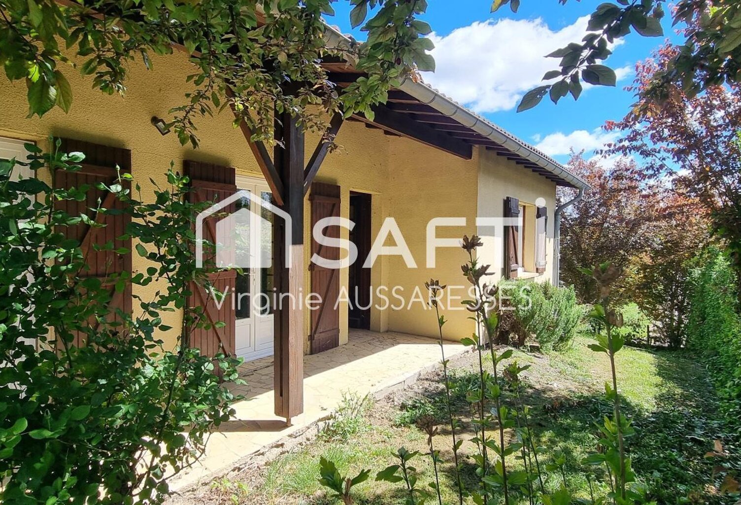 Maison de plain-pied au calme avec sous-sol — photo 1