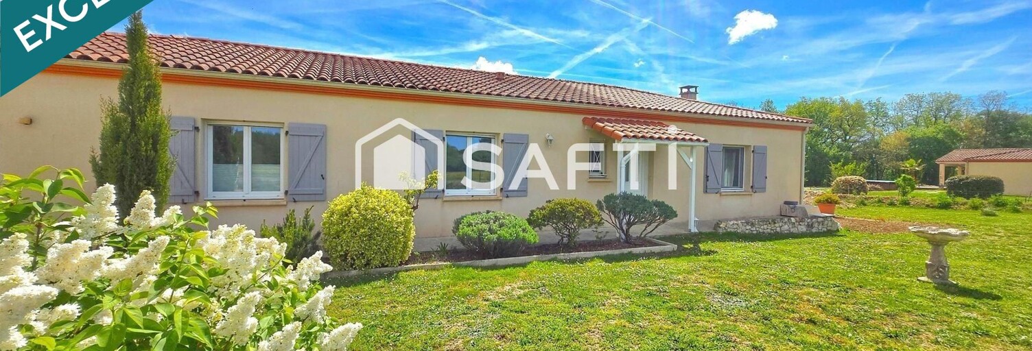 Maison 5 Pièces 145 m² à vendre à Savignac-sur-Leyze (47150)