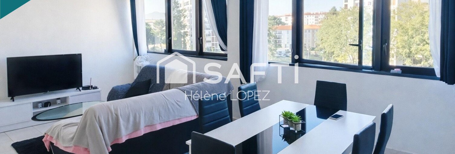 Appartement 2 Pièces 49 m² à vendre à Perpignan (66100)