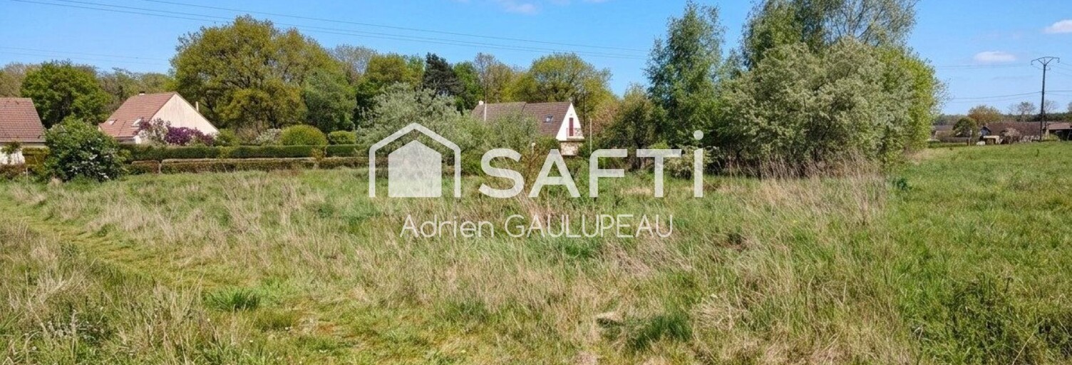 Terrain  1108 m² à vendre à Gambais (78950)