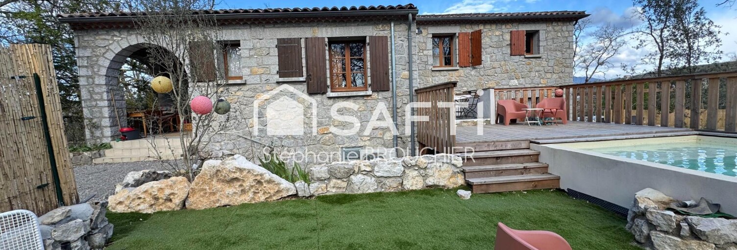 Maison 5 Pièces 120 m² à vendre à Balazuc (07120)
