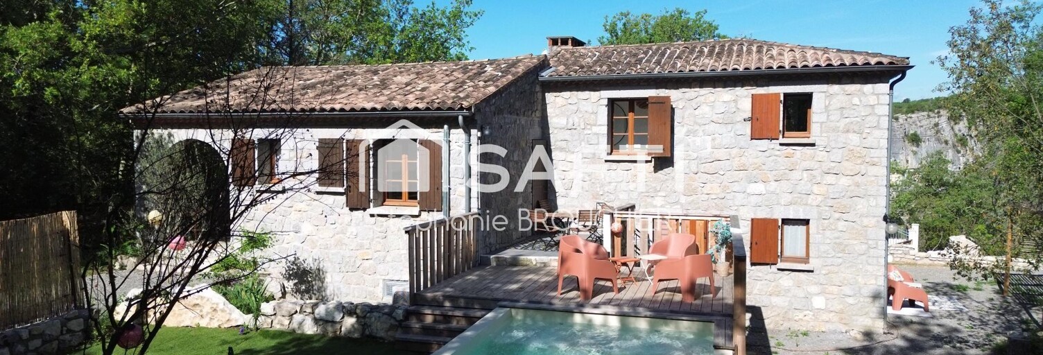 Maison 5 Pièces 120 m² à vendre à Balazuc (07120)