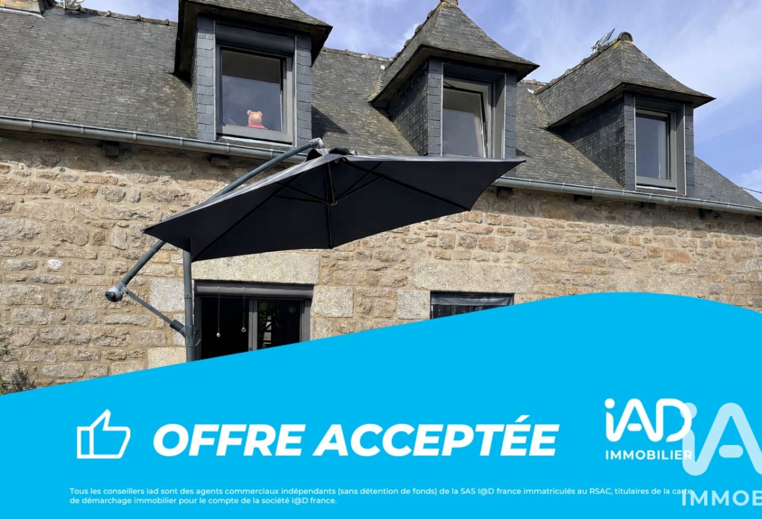 Vente Maison de campagne 3 pièces — photo 1