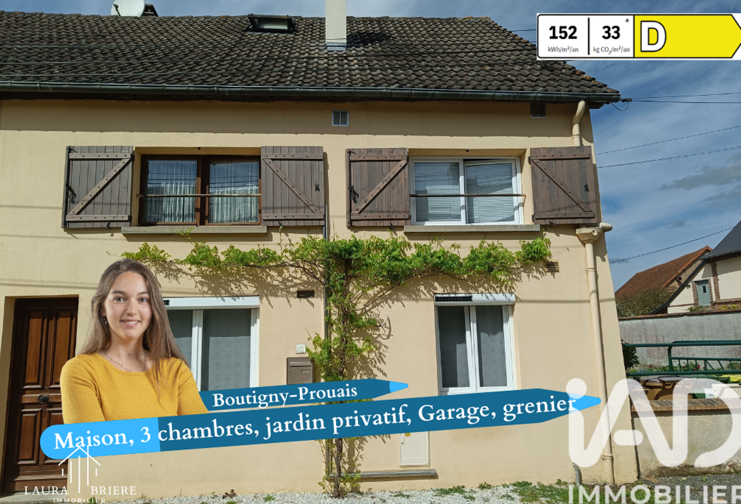 Vente Maison de ville 5 pièces — photo 1