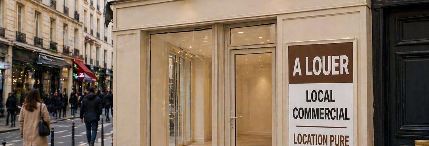 Commerce  42 m² à louer à Paris 6 (75006)