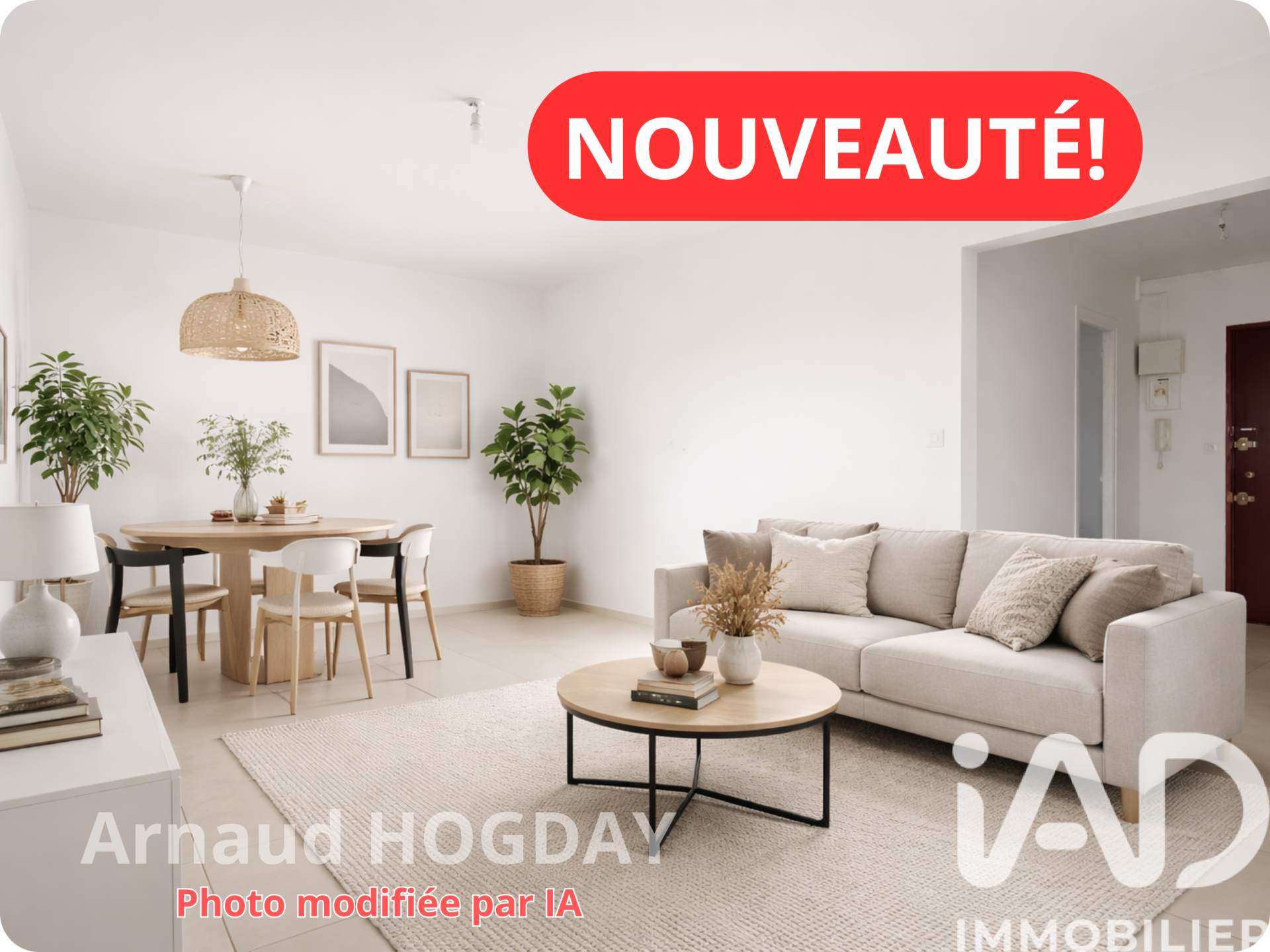 Vente Appartement 3 pièces
