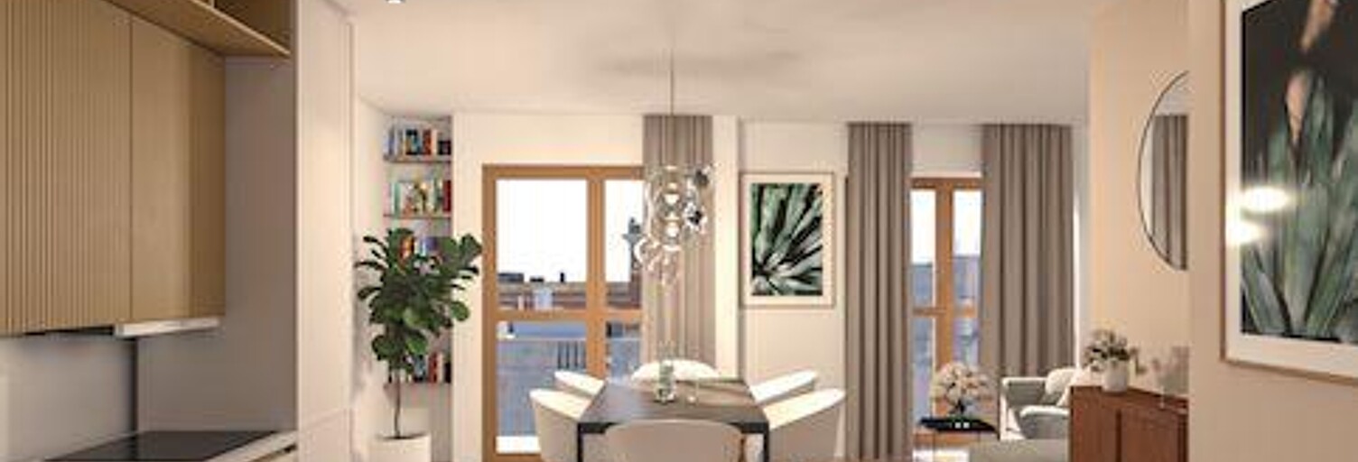 Appartement 3 Pièces 61 m² à vendre à Pantin (93500)