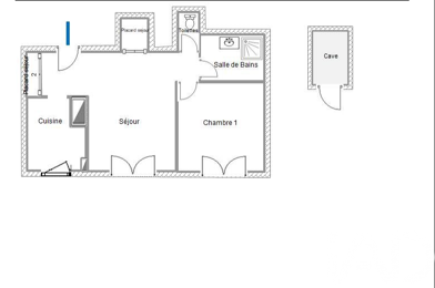 Appartement 2 pièces 230000 €