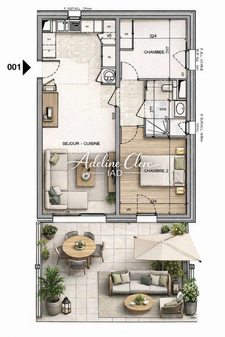 Vente Appartement 3 pièces - Photo 4