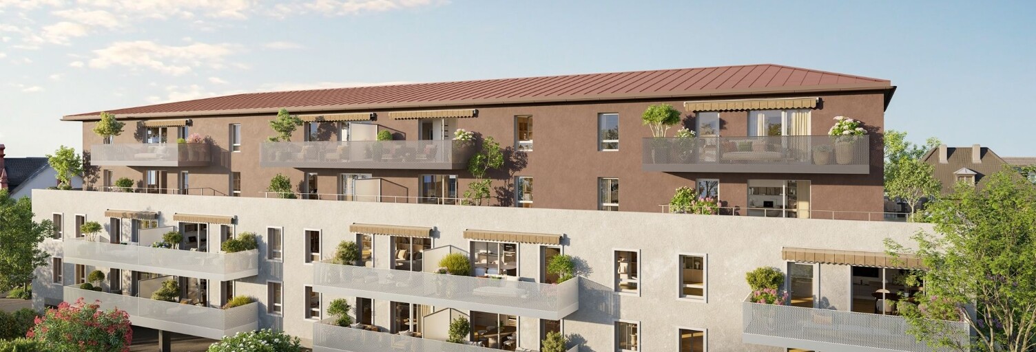 Appartement neuf T1, T2, T3, T4, T5 Pièce 26 à 94 m² à vendre à Village-Neuf (68128)