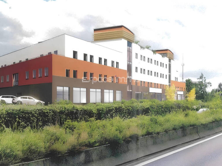MURS COMMERCIAUX - BUREAUX - SOUS-SOL AVEC PARKING - LE PETIT QUEVILLY - 8806 m² A DIVISER — photo 1