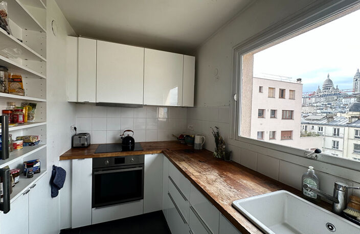 Exceptionnel duplex avec  deux terrasses - Dernier étage - Vue Sacré-Coeur — photo 3