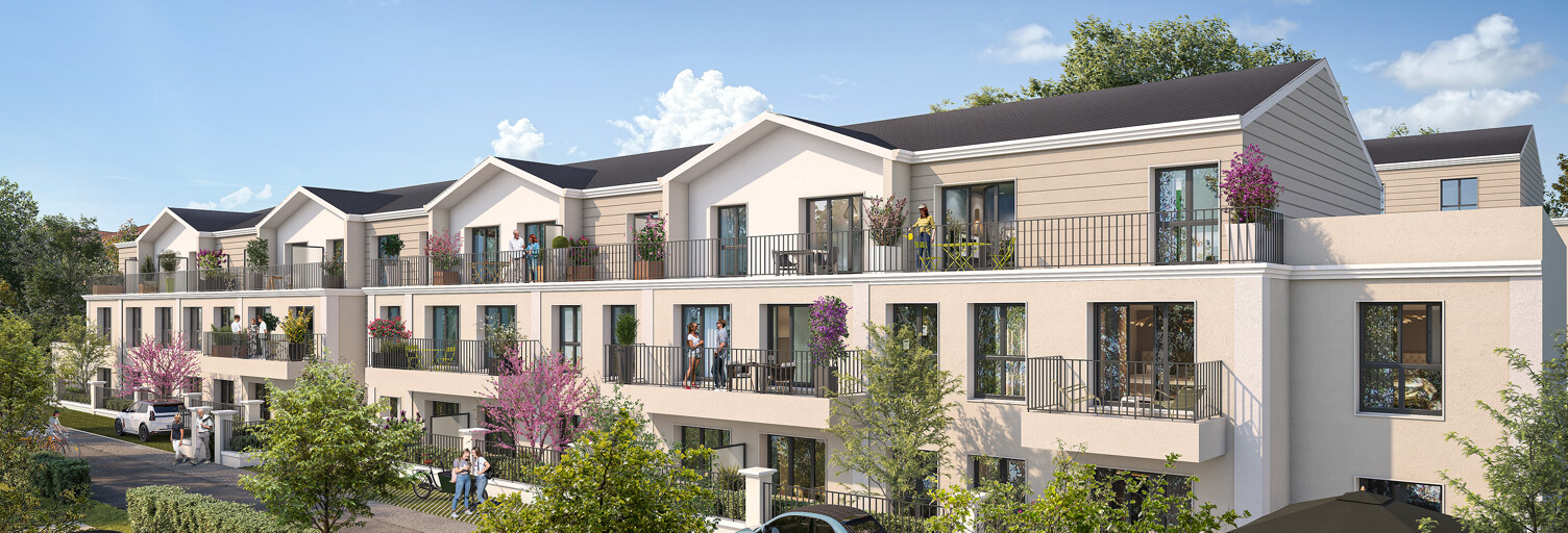 Appartement neuf T1, T2, T3 Pièce 20 à 57 m² à vendre à Bonnières-sur-Seine (78270)