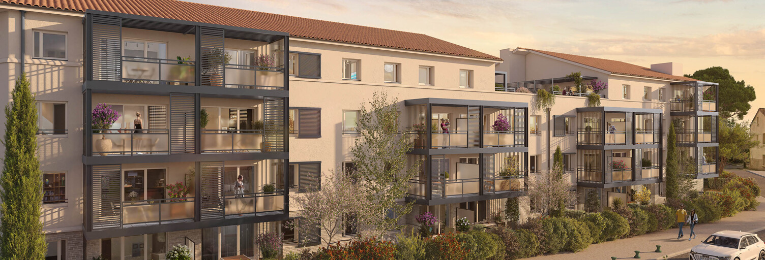 Appartement neuf T2, T3 Pièce 40 à 62 m² à vendre à Lespinasse (31150)