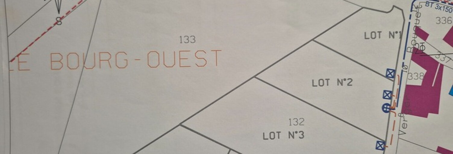 Terrain  1392 m² à vendre à Frontenay-Rohan-Rohan (79270)