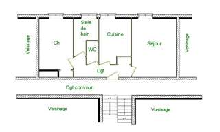 Appartement 2 Pièces 42 m² à louer à Quimper (29000)