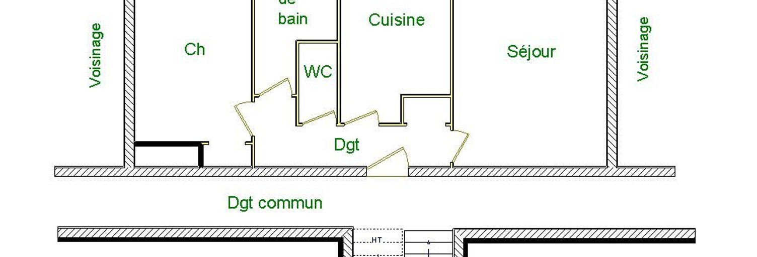 Appartement 2 Pièces 42 m² à louer à Quimper (29000)