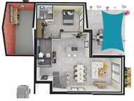 À vendre : Maison neuve contemporaine 120 m² – 4 chambres – Terrain 800 m² – Cruas (07350) — photo 4