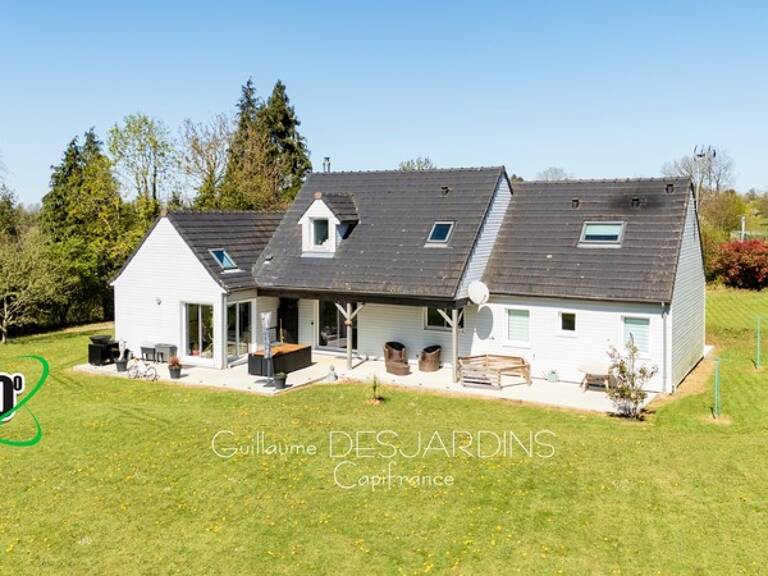 Grande maison familiale contemporaine- beaux volumes et jardin AUBRY LE PANTHOU (61) — photo 1