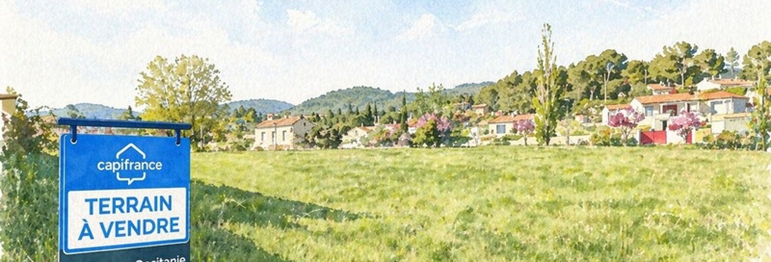 Terrain  2005 m² à vendre à Cesseras (34210)