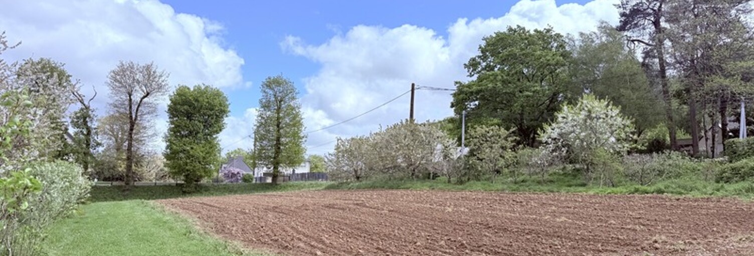 Terrain  1525 m² à vendre à Montertelot (56800)