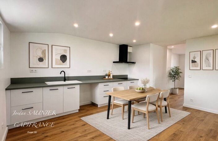 À vendre – Maison de ville de 125m2 rénovée avec jardin et garage – Revel — photo 3