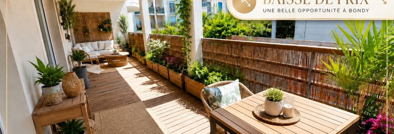 Appartement 4 Pièces 86 m² à vendre à Bondy (93140)