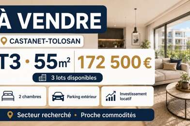 Appartement 3 pièces 172500 €
