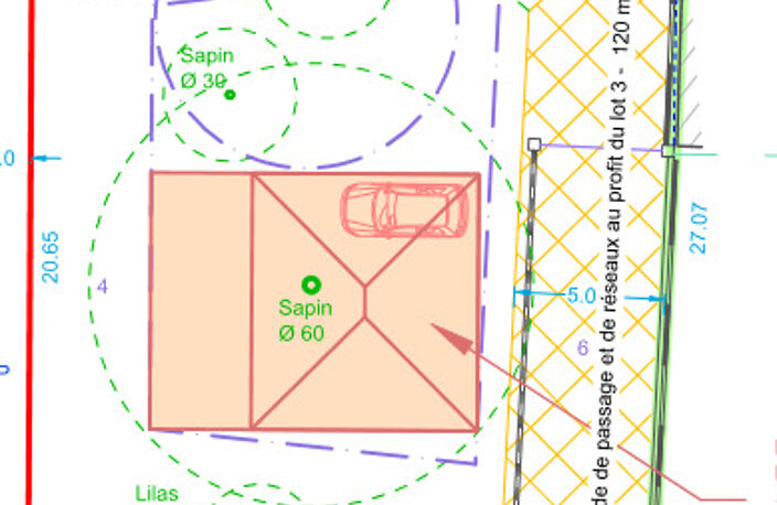 ST MEDARD-EN-JALLES - Terrain 520 m² - Libre constructeur — photo 2