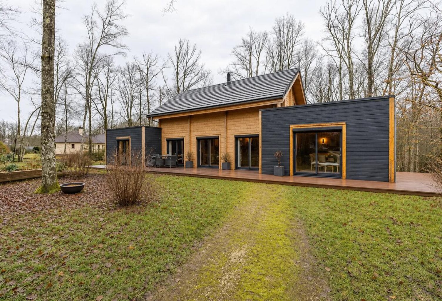 Maison bois moderne 158 m², Nançay — photo 1