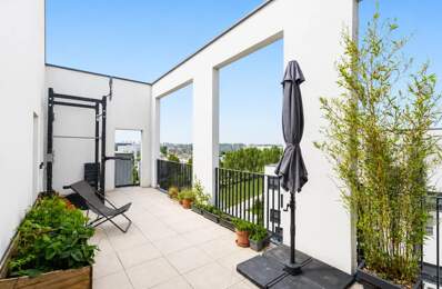 Duplex moderne avec terrasse et vue canal — photo du bien