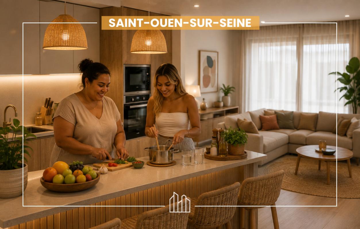 Appartement  T4 à vendre Saint-Ouen 93400