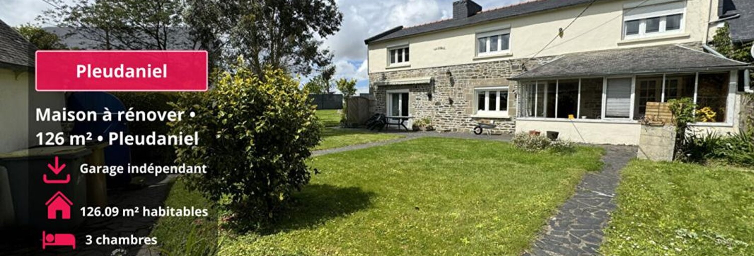 Maison 5 Pièces 126 m² à vendre à Pleudaniel (22740)