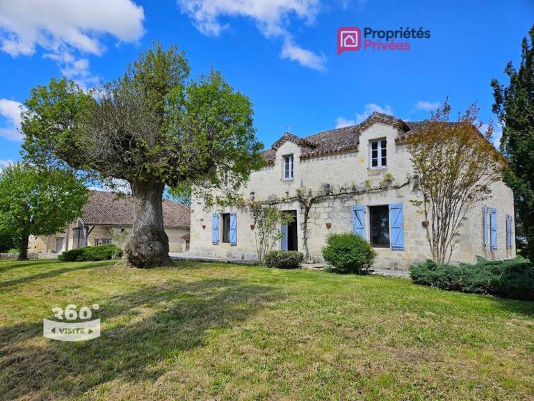 Propriété de charme - Maison de maître 245 m², Grange, piscine - 2 ha avec vue dominante — photo 1