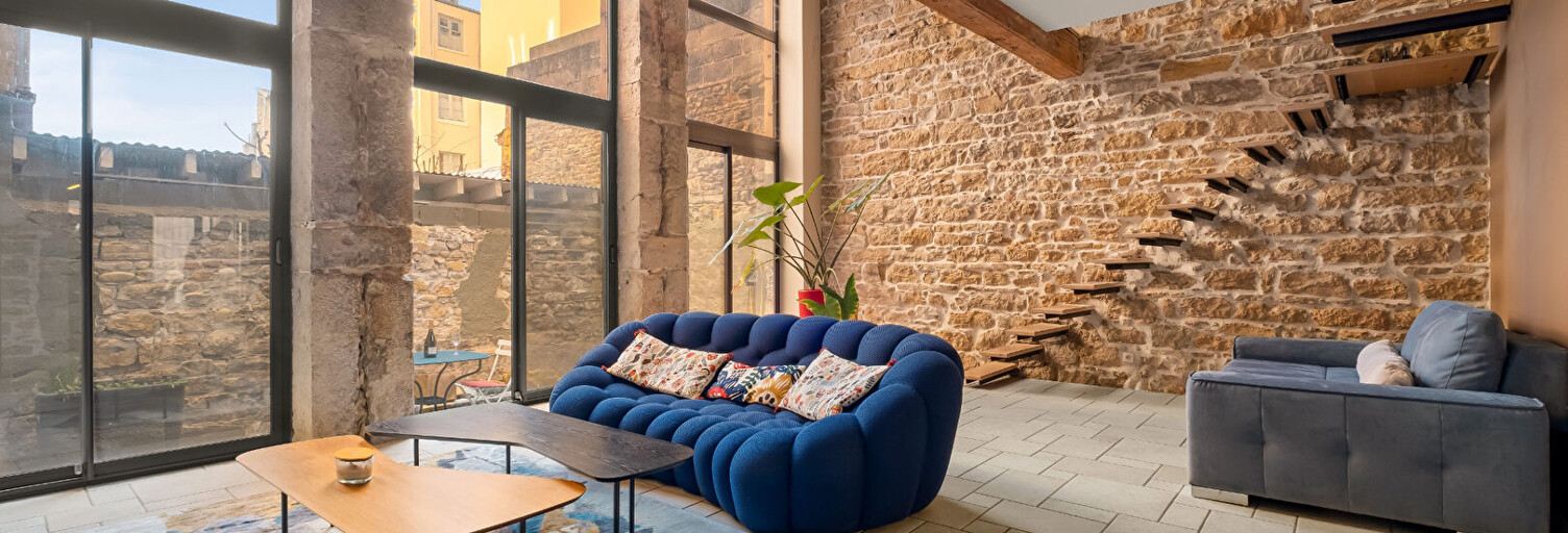 Appartement 4 Pièces 130 m² à vendre à Lyon 1 (69001)