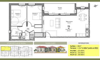 Appartement 3 Pièces 81 m² à vendre à Albi (81000)