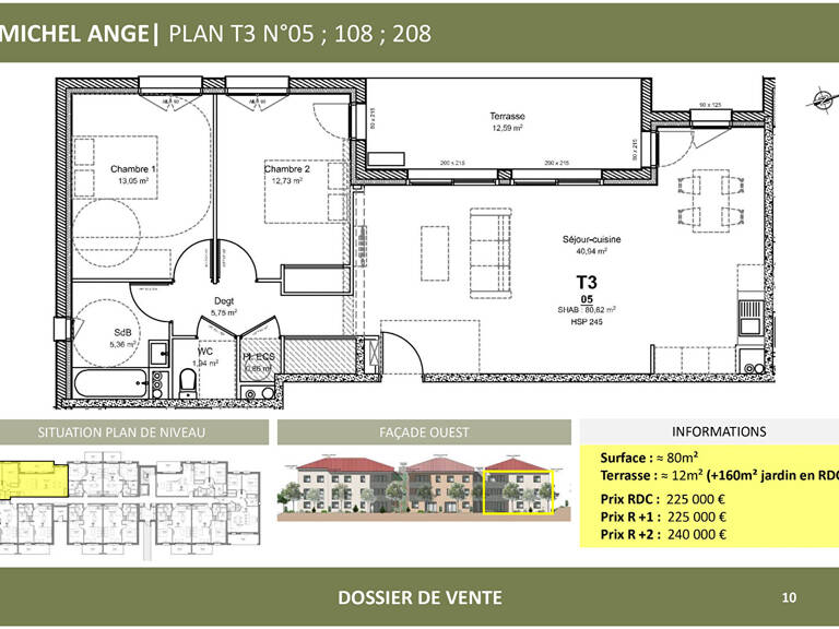 Appartement T43| ALBI Jarlard — photo 1