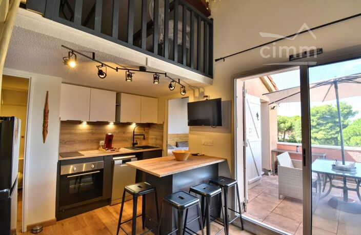 ACHAT - SAINT CYPRIEN PLAGE - BEL APPARTEMENT 2 PIECES + MEZZANI — photo 3