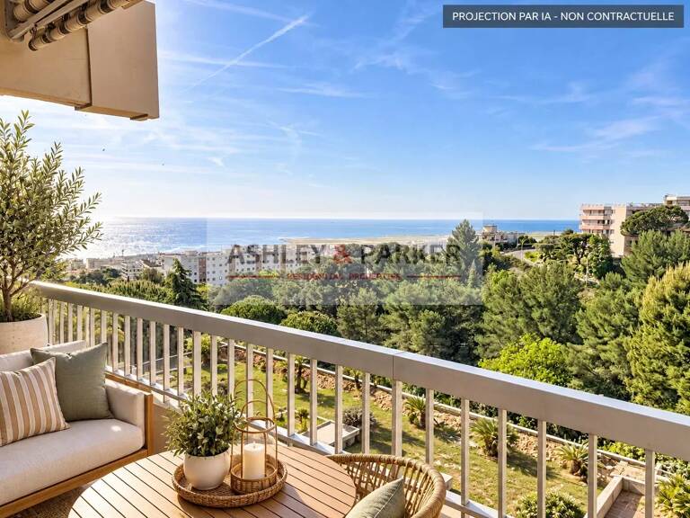 Ciel de Fabron – Nice Ouest – 2 pièces de 50 m² avec vue mer imp — photo 1